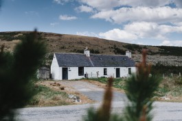 Haus in den schottischen Highlands 