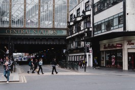 Hauptbahnhof in Glasgow 