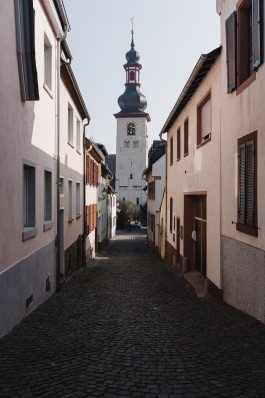 Kirchgasse in Rüdesheim am Rhein