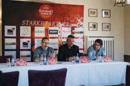 Dierk Murelli, France Delon, Gourmet Varieté, heidelberg, Martin Scharff, Mike Haymann, Scharffs Schlossweinstube, Schloss Heidelberg, Schlossgastronomie Heidelberg, Varieté Heidelberg, Winter Varieté 