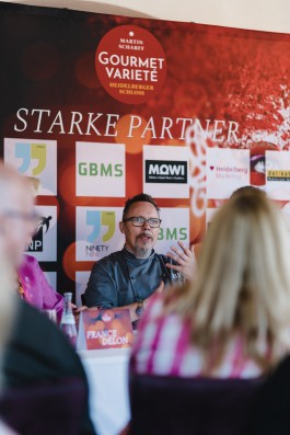 Dierk Murelli, France Delon, Gourmet Varieté, heidelberg, Martin Scharff, Mike Haymann, Scharffs Schlossweinstube, Schloss Heidelberg, Schlossgastronomie Heidelberg, Varieté Heidelberg, Winter Varieté 