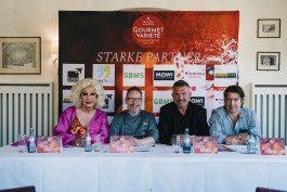 Dierk Murelli, France Delon, Gourmet Varieté, heidelberg, Martin Scharff, Mike Haymann, Scharffs Schlossweinstube, Schloss Heidelberg, Schlossgastronomie Heidelberg, Varieté Heidelberg, Winter Varieté 