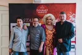 Dierk Murelli, France Delon, Gourmet Varieté, heidelberg, Martin Scharff, Mike Haymann, Scharffs Schlossweinstube, Schloss Heidelberg, Schlossgastronomie Heidelberg, Varieté Heidelberg, Winter Varieté 