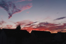Abendhimmel Heidelberg